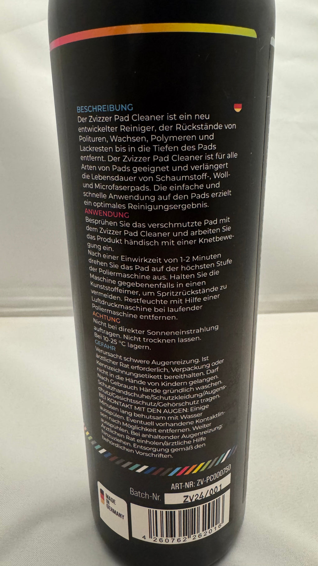 Zvizzer - Pad Cleaner - 750 ml