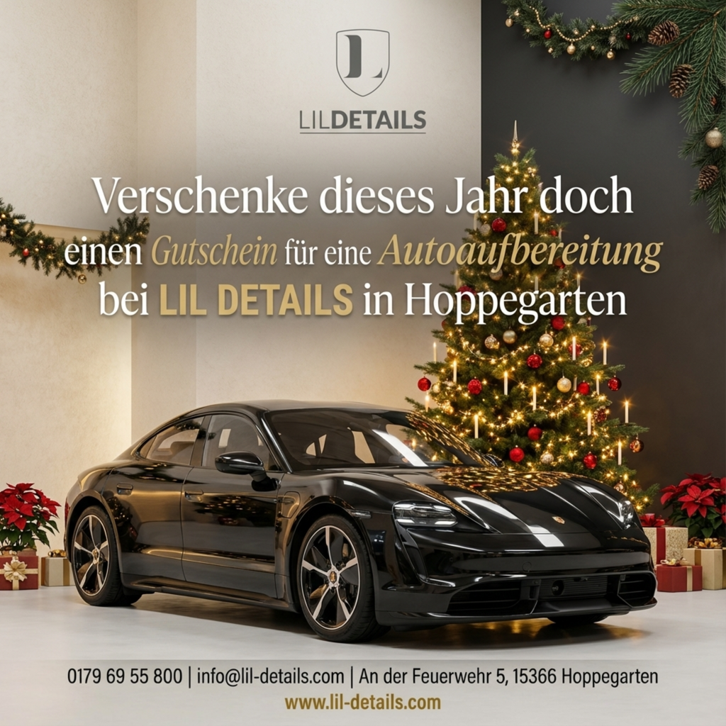 Wunschgutschein für eine Fahrzeugaufbereitung bei LiLDetails