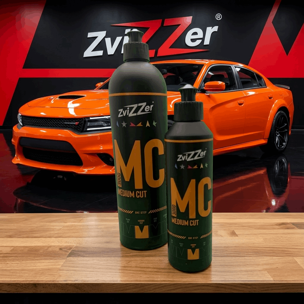 Zvizzer - MC Medium Cut Politur - orange