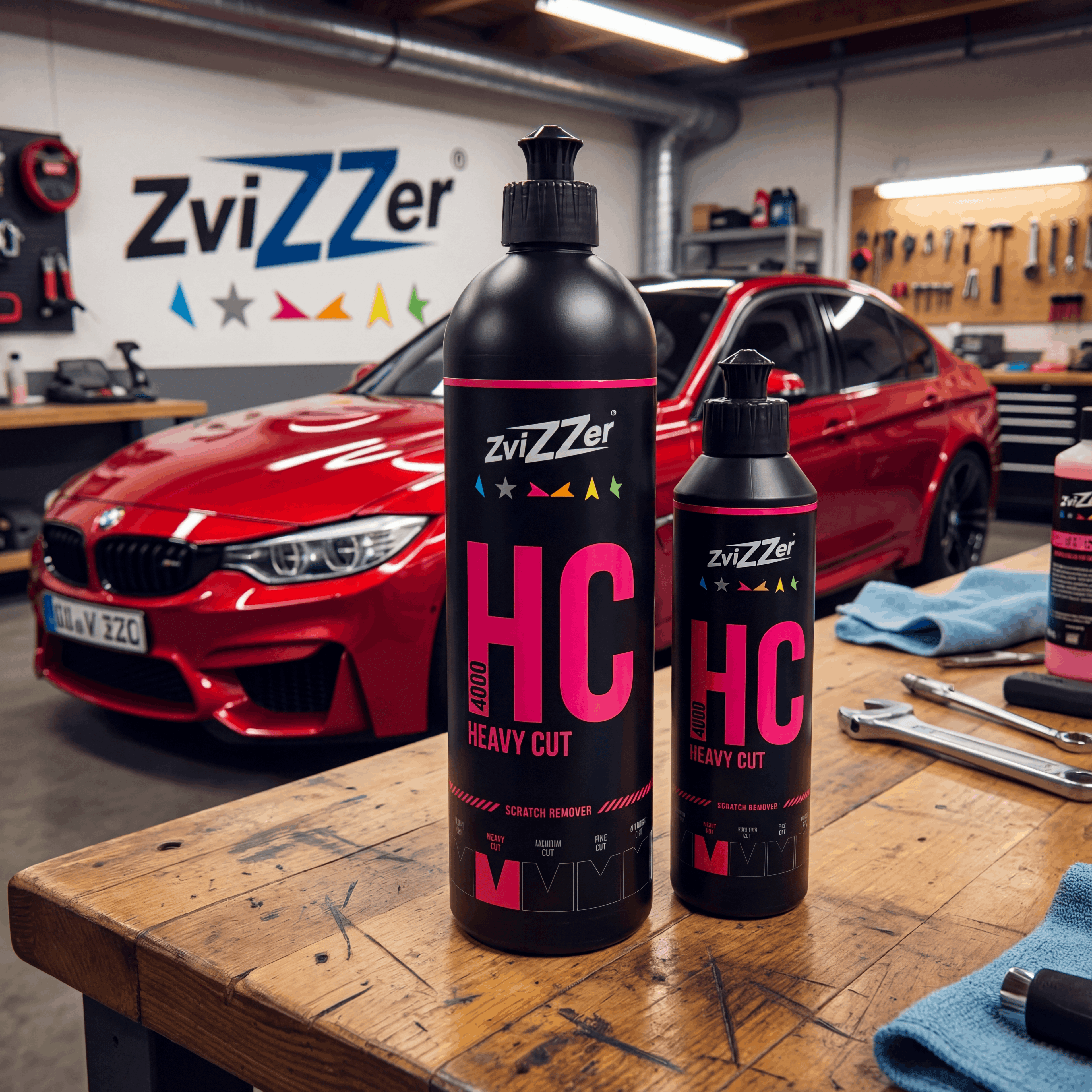 Zvizzer - HC Heavy Cut Politur - rot