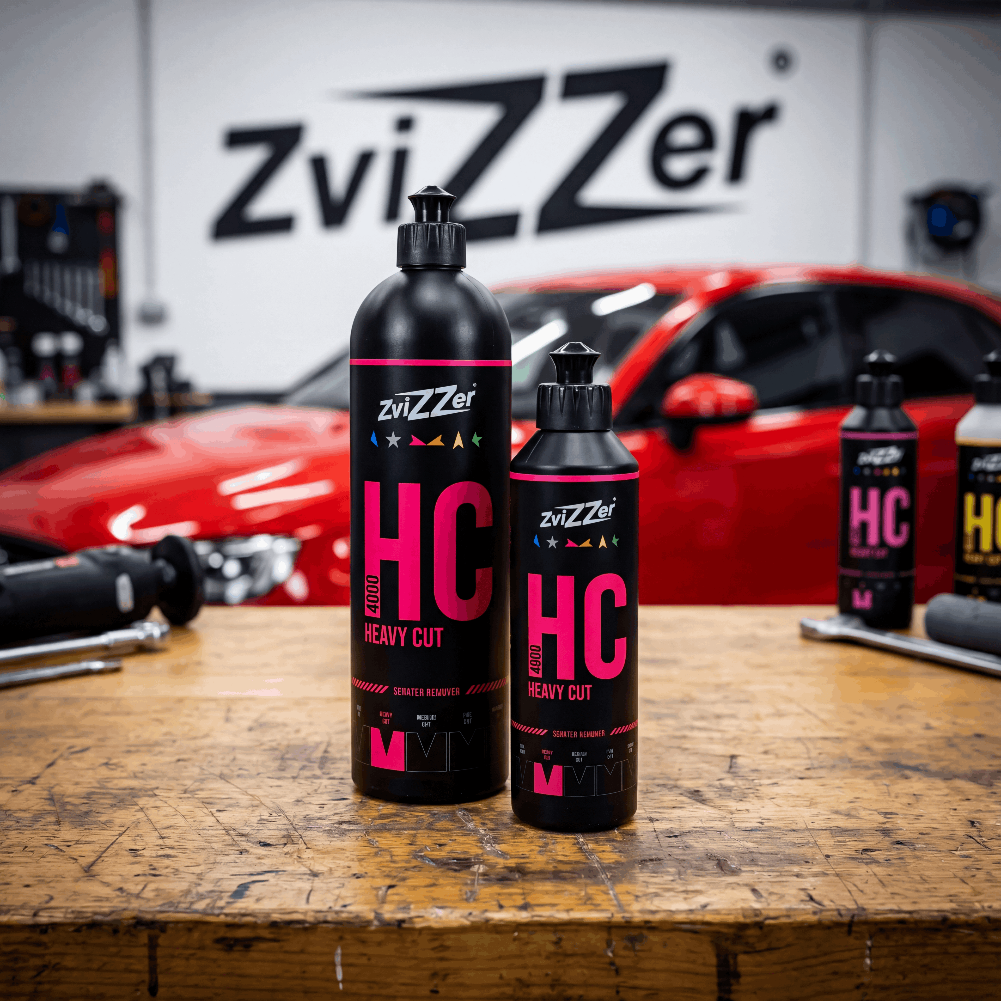 Zvizzer - HC Heavy Cut Politur - rot