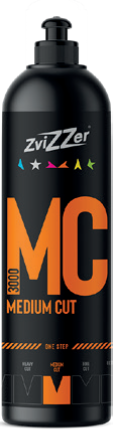 Zvizzer - MC Medium Cut Politur - orange