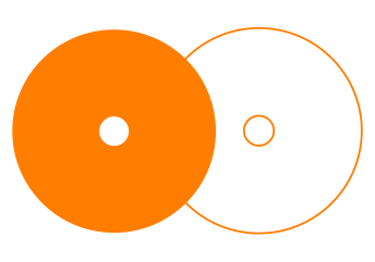 Zvizzer - Medium Cut Trapez Thermo Pad - orange