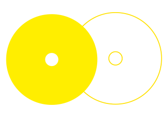Zvizzer - Fine Cut Trapez Thermo Pad - gelb